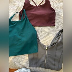 Bundle of three sports bras